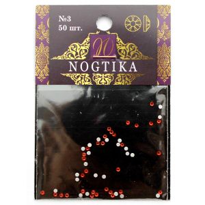 Стразы цветные HYACINTH Мандарин №3 (50 шт) Nogtika Swarovski - Nogtika