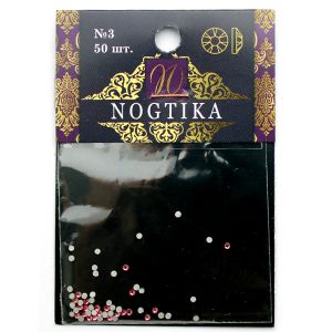 Стразы цветные ROSE Розовый №3 (50 шт) Nogtika Swarovski - Nogtika