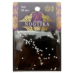 Стразы прозрачные №3 (50 шт) Nogtika Swarovski - Nogtika