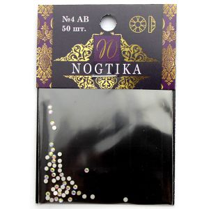 Стразы голография №4AB (50 шт) Nogtika Swarovski - Nogtika