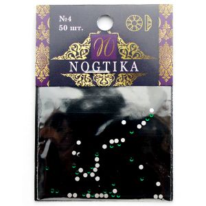 Стразы цветные EMERALD Изумруд зеленый №4 (50 шт) Nogtika Swarovski - Nogtika