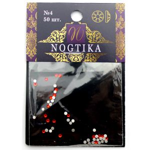 Стразы цветные SIAM  Красный рубин №4 (50 шт) Nogtika Swarovski - Nogtika