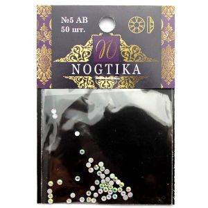 Стразы голография №5AB (50 шт) Nogtika Swarovski - Nogtika