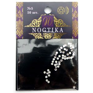 Стразы прозрачные №5 (50 шт) Nogtika Swarovski - Nogtika