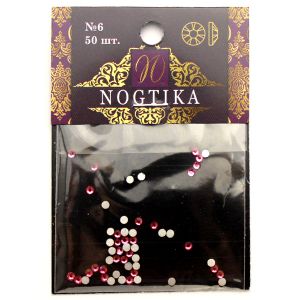 Стразы цветные ROSE Розовый №6 (50 шт) Nogtika Swarovski - Nogtika