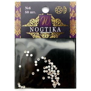 Стразы прозрачные №6 (50 шт) Nogtika Swarovski - Nogtika