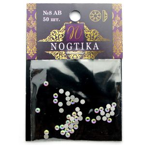 Стразы голография №8AB (50 шт) Nogtika Swarovski - Nogtika