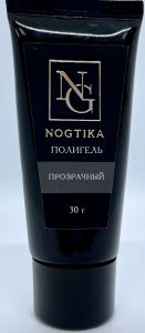 Полигель Nogtika PG11 Clear прозрачный, 30 гр. - Nogtika