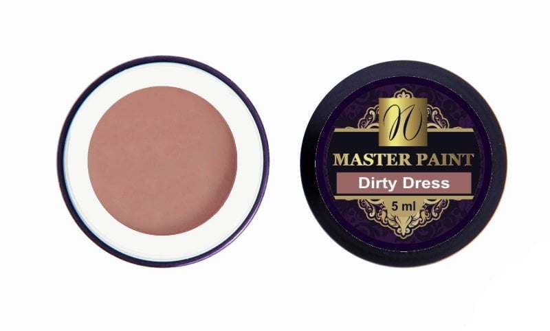 Гелевая краска Master Paint Dirty Dress, 5 мл - Nogtika