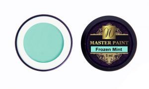 Гелевая краска Master Paint Frozen Mint, 5 мл - Nogtika