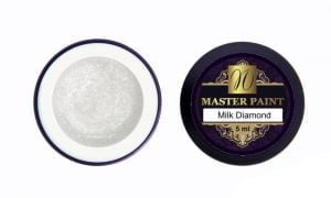 Гелевая краска Master Paint Milk Diamond SN01, 5 мл - Nogtika