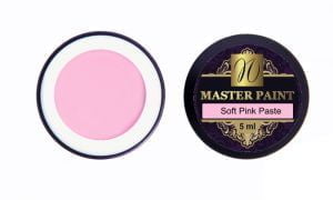 Гелевая краска Master Paint Soft Pink Paste, 5 мл - Nogtika