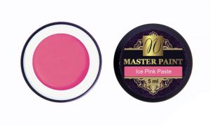 Гелевая краска Master Paint Ice Pink Paste, 5 мл - Nogtika