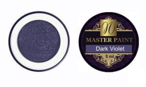 Гелевая краска Master Paint Dark Violet, 5 мл - Nogtika