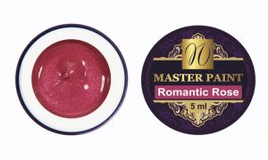 Гелевая краска Master Paint Romantic Rose S20, 5 мл - Nogtika