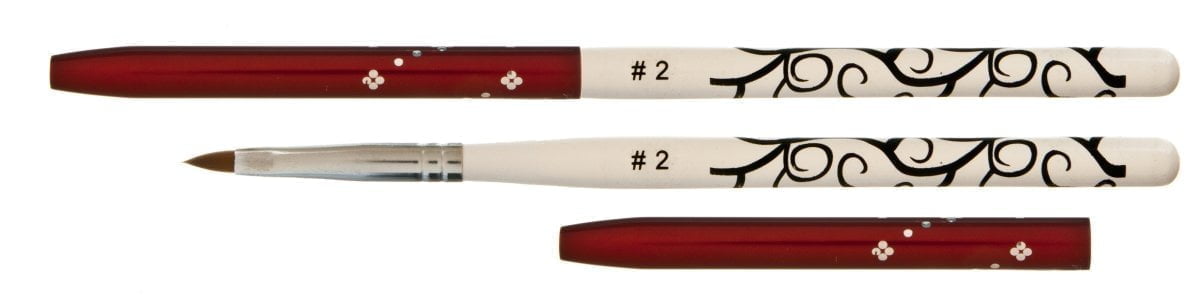 Кисть для акрила NOGTIKA KOLINSKY SABLE BRUSH #2.