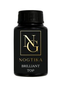 Кремниевый топ Nogtika ST05 Brilliant С УФ-ФИЛЬТРОМ без липкого слоя, 30 мл - Nogtika