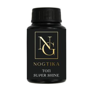 Топ Nogtika T07, глянцевый без липкого слоя Super Shine, 30 мл. - Nogtika